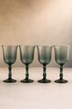 Set de pahare de vin, Hermia, 409PBH1149, Verde