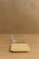 Set recipiente depozitare, Hermia, 409PBH1419, Capac din bambus: (4 bucăți), Transparent