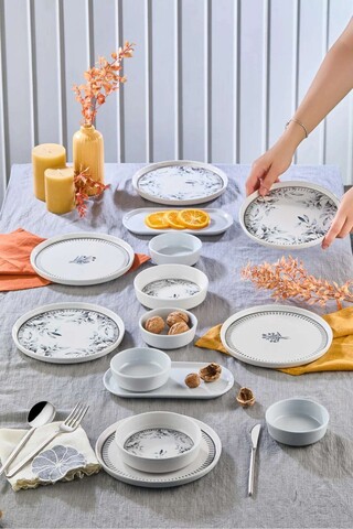 Set de mic dejun, Hermia, 430KSV6137, Platou: 22 x 11 x 3,5 cm (2 bucăți), Multicolor