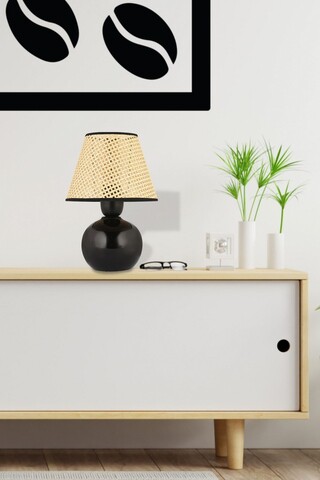 Lampa de masa, Opviq, 433NUV1506, Negru