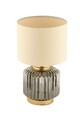 Lampa de masa, Opviq, 433NUV1524, Crem / Gri