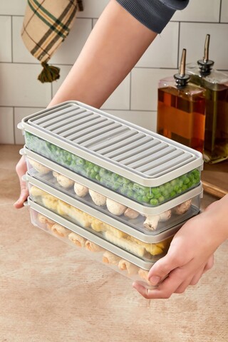 Set recipiente depozitare, Hermia, 452PTR1162, Crem