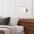Aplica de perete, Opviq, 521SHN2249, Auriu