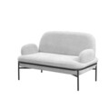 Canapea 2 locuri, Atelier del Sofa, 531ALN1304, Alb