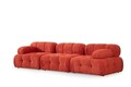 Canapea 3 locuri, Atelier del Sofa, 560ARE1822, Rosu