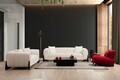 Canapea 3 locuri, Atelier del Sofa, 560ARE1864, Alb