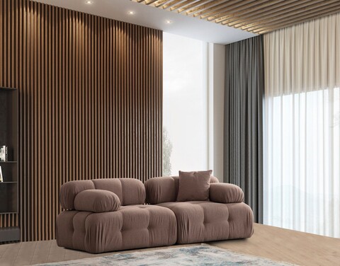 Canapea 2 locuri, Atelier del Sofa, 560ARE1905, Cappuccino