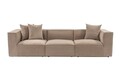 Canapea 3 locuri, Atelier del Sofa, 560ARE2312, Cappuccino
