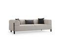 Canapea 3 locuri, Atelier del Sofa, 560ARE2368, Alb