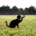 Obiect decorativ de grădină, Cat 03, 36x31 cm, Negru