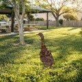 Obiect decorativ de grădină, Goose -A 04, 65x26 cm, Multicolor