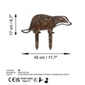 Obiect decorativ de grădină, Badger -A 01, 32x45 cm, Multicolor