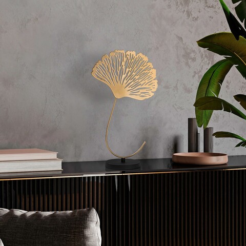 Decoratiune, Dm-005, 46x25x13 cm, Aur/Negru