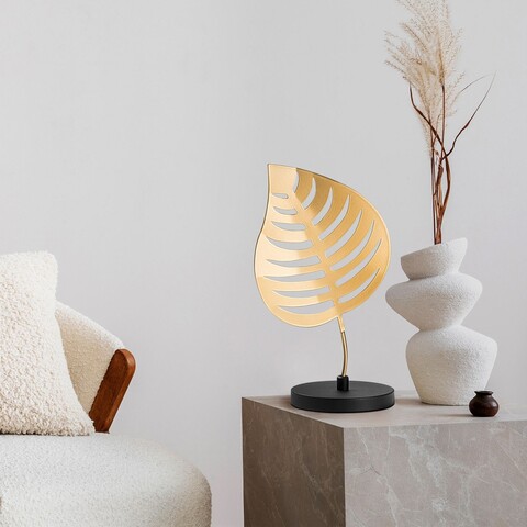 Decoratiune, Dm-008, 28x18x13 cm, Aur/Negru