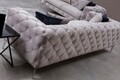 Canapea 2 locuri, Atelier del Sofa, 569HLN1104, Gri deschis