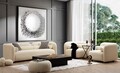Canapea 2 locuri, Atelier del Sofa, 569HLN1140, Crem