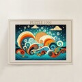 Puzzle, Wallxpert, PZL_0101_1000, Multicolor
