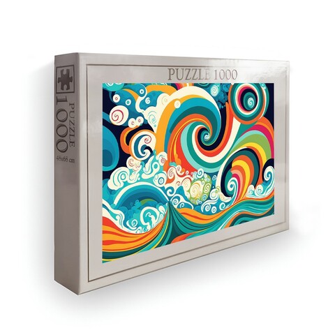 Puzzle, Wallxpert, PZL_0102_1000, Multicolor