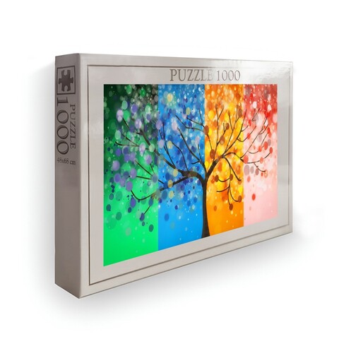 Puzzle, Wallxpert, PZL_0103_1000, Multicolor
