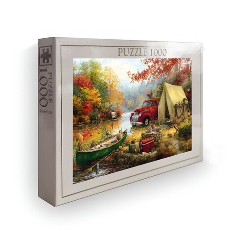 Puzzle, Wallxpert, PZL_011_1000, Multicolor