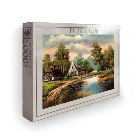Puzzle, Wallxpert, PZL_0118_1000, Multicolor