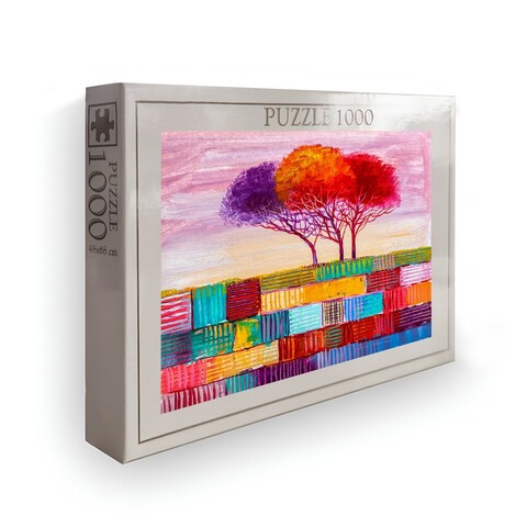 Puzzle, Wallxpert, PZL_0129_1000, Multicolor