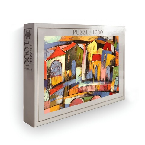 Puzzle, Wallxpert, PZL_0131_1000, Multicolor