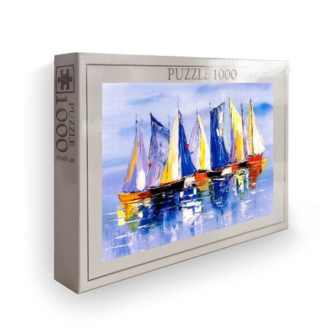 Puzzle, Wallxpert, PZL_0134_1000, Multicolor