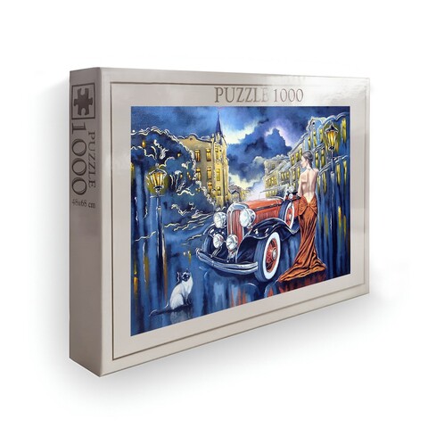 Puzzle, Wallxpert, PZL_0135_1000, Multicolor