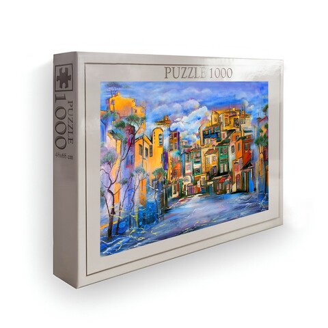 Puzzle, Wallxpert, PZL_0142_1000, Multicolor