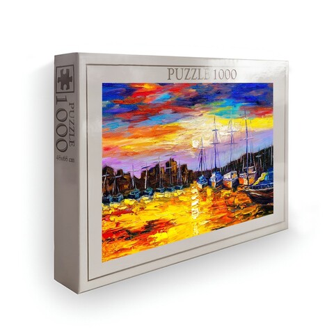 Puzzle, Wallxpert, PZL_0144_1000, Multicolor