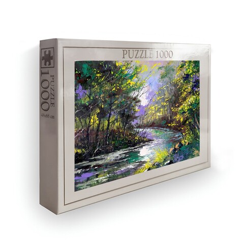 Puzzle, Wallxpert, PZL_0148_1000, Multicolor