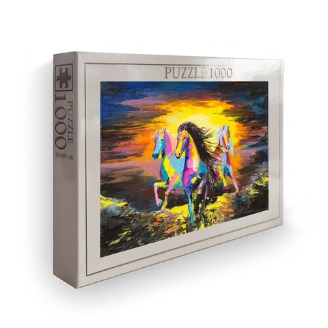 Puzzle, Wallxpert, PZL_0170_1000, Multicolor