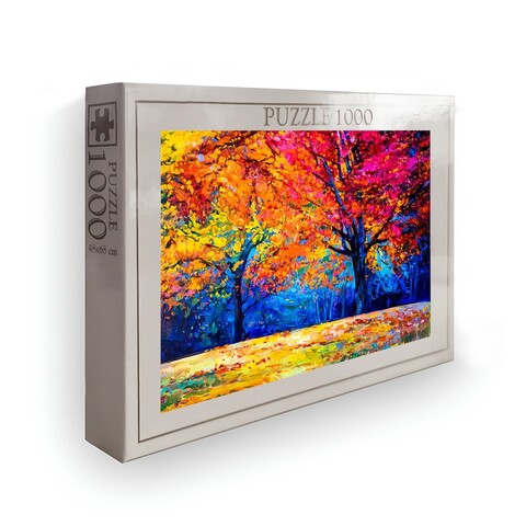 Puzzle, Wallxpert, PZL_0173_1000, Multicolor
