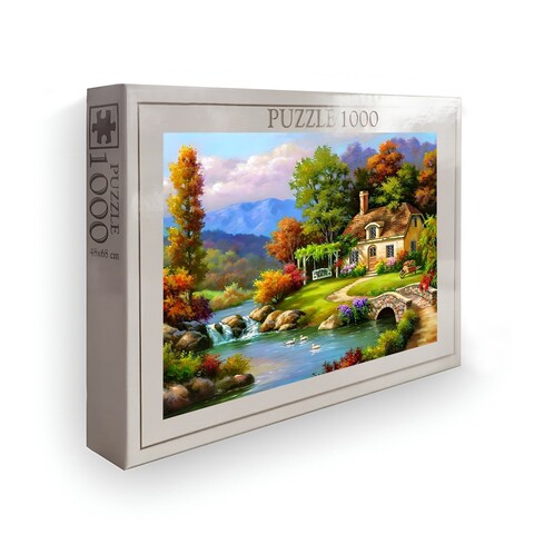Puzzle, Wallxpert, PZL_07_1000, Multicolor