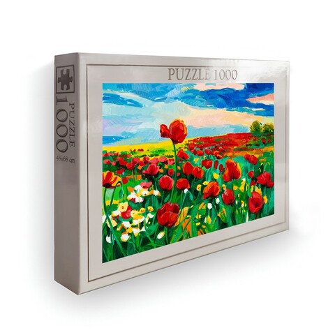 Puzzle, Wallxpert, PZL_088_1000, Multicolor