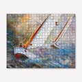 Puzzle, Wallxpert, PZL_090_1000, Multicolor