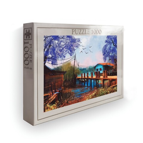 Puzzle, Wallxpert, PZL_096_1000, Multicolor