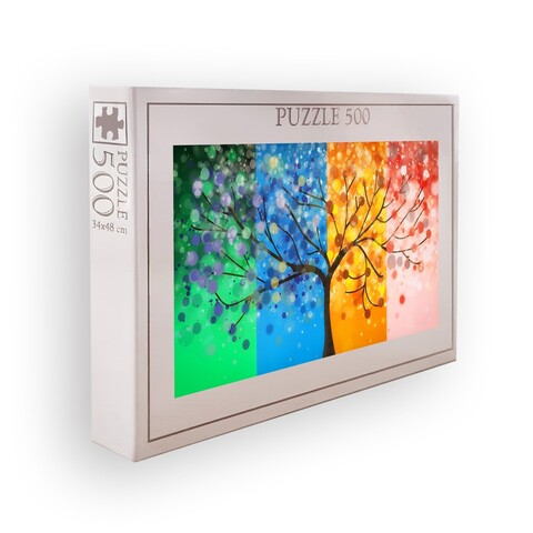 Puzzle, Wallxpert, PZL_0103_500, Multicolor