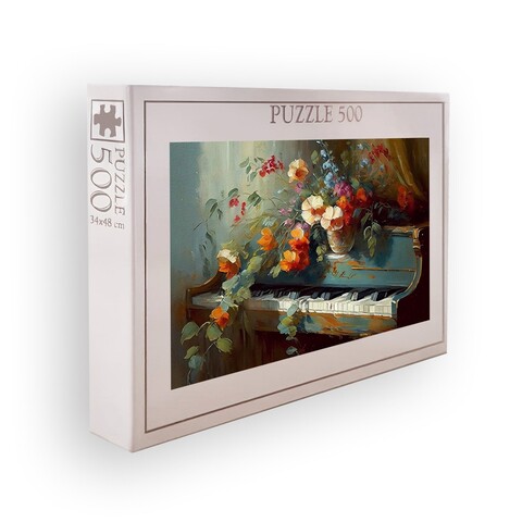 Puzzle, Wallxpert, PZL_0107_500, Multicolor