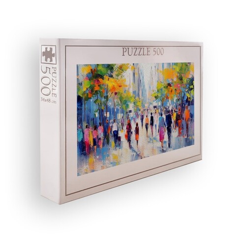 Puzzle, Wallxpert, PZL_0108_500, Multicolor