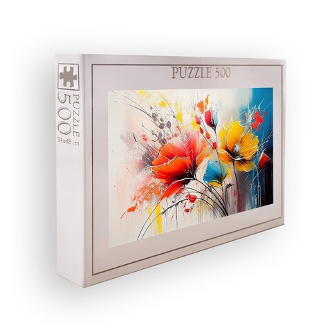 Puzzle, Wallxpert, PZL_0109_500, Multicolor