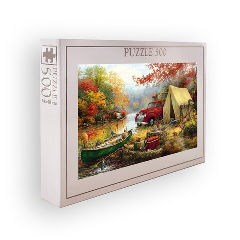 Puzzle, Wallxpert, PZL_011_500, Multicolor