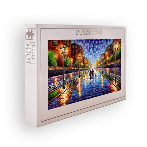 Puzzle, Wallxpert, PZL_0115_500, Multicolor