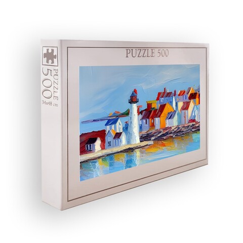 Puzzle, Wallxpert, PZL_0117_500, Multicolor