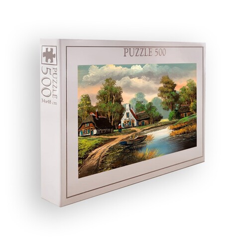 Puzzle, Wallxpert, PZL_0118_500, Multicolor