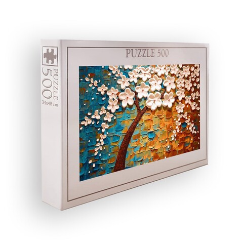 Puzzle, Wallxpert, PZL_0123_500, Multicolor