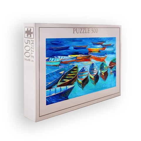 Puzzle, Wallxpert, PZL_0128_500, Multicolor