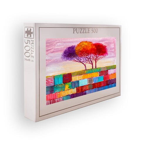 Puzzle, Wallxpert, PZL_0129_500, Multicolor