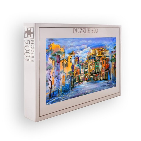 Puzzle, Wallxpert, PZL_0142_500, Multicolor
